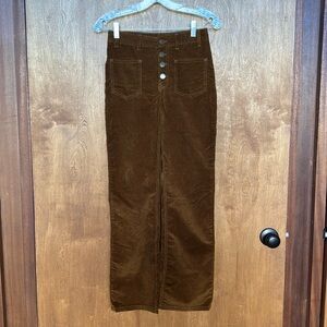 NWOT Maje brown corduroy pants